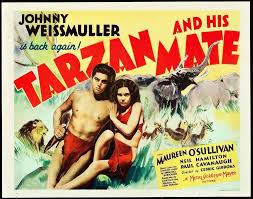 Trazan And His Mate, Johnny Weissmuller, Marie O’Sullivan