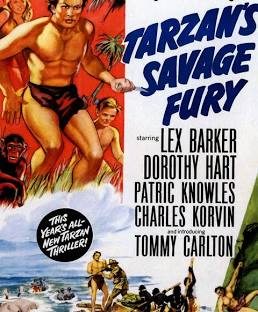 Tarzan Savage Fury, Lex Barker,(1952)