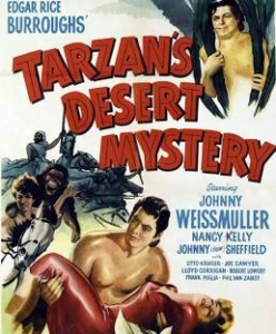 Tarzan Desert Mistery, Johnny Weissmuller, Maureen O'Sullivan (Spanish)