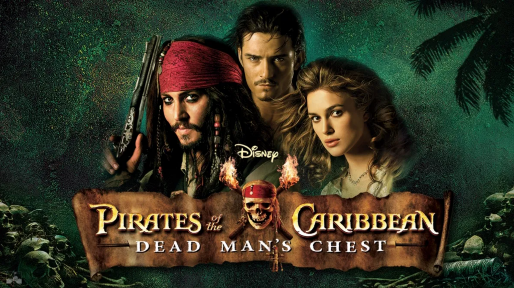 Pirates of The Caribbean, Dead Mans Chest, 2006, Johnny Depp, Orlando Bloom