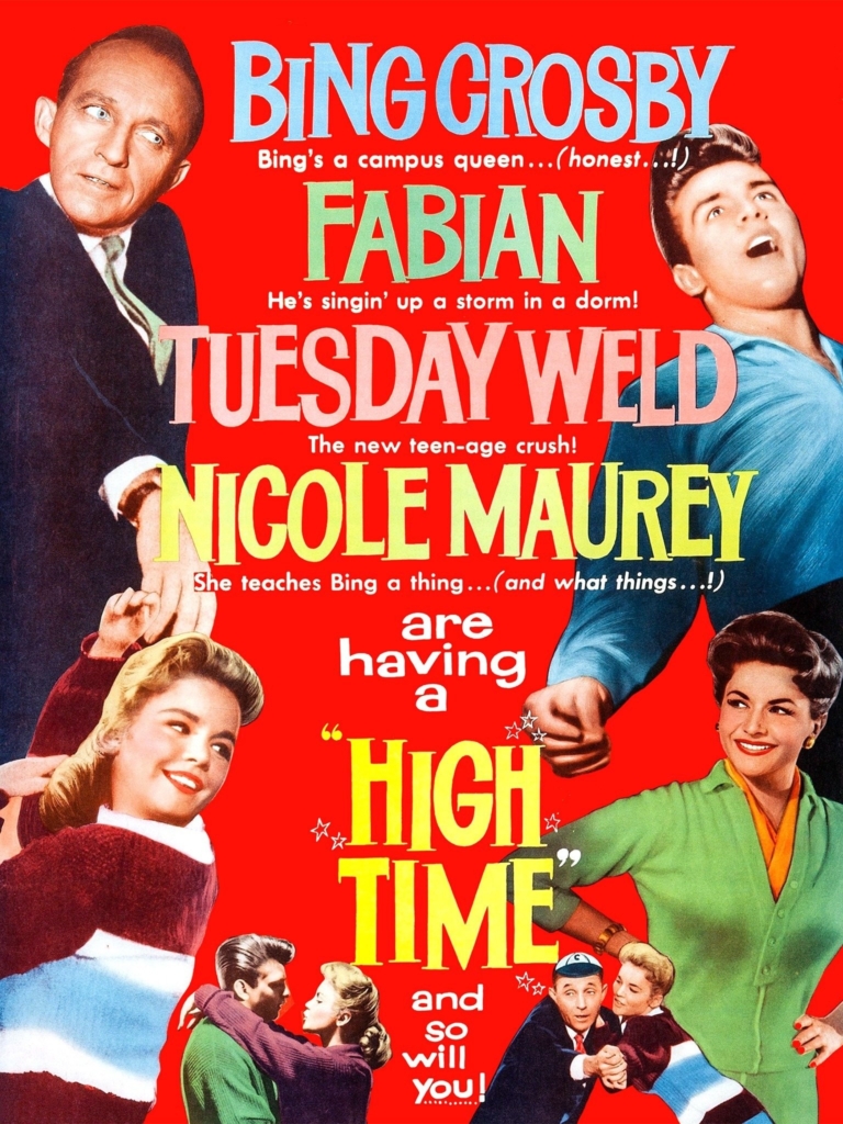 High Time (1960) Bing Crosby, Fabian, Tuesday Weld