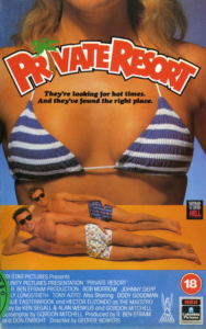 Private Resort (1985), Johnny Depp