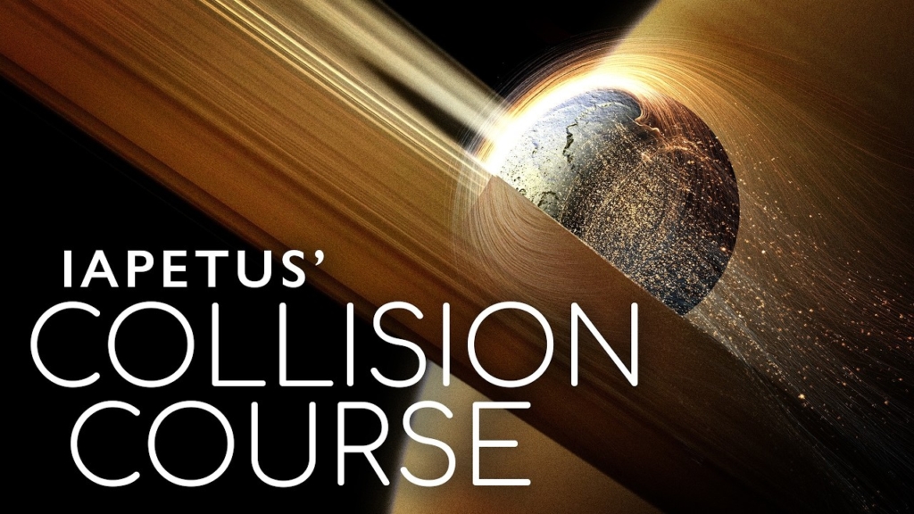 Iapetus Is Currently Smashing Into Saturns Rings Astrum