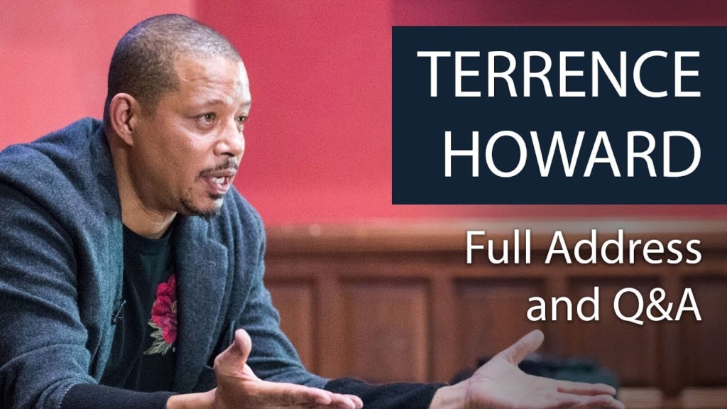Terrence Howard, Full Address, Q&A, Oxford Union, Oxford Union (720p, h264)