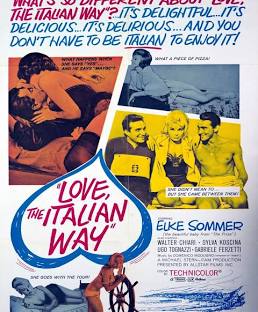 Love the Italian `Way (1960) ,Belinda Lee Walter, (Chiari Romance)
