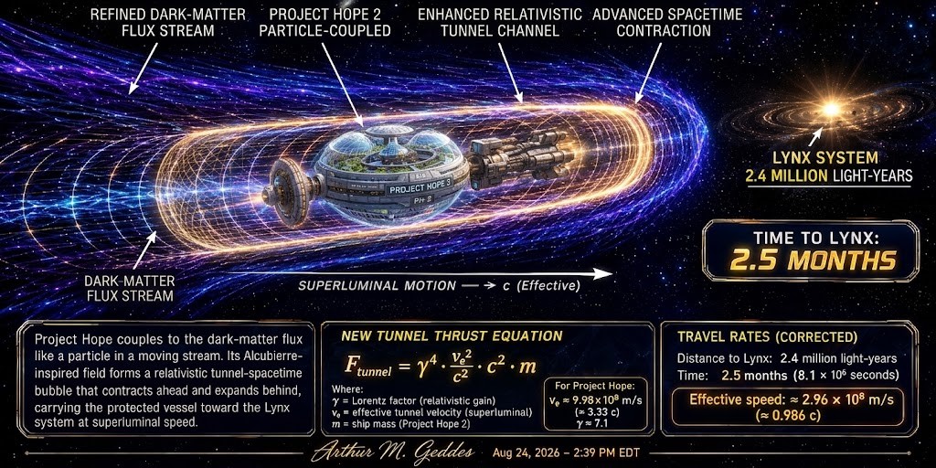 The Hoarders of Eternity, Part 6 (The Journey To Lynx Star System) , By Geddes & Geddes