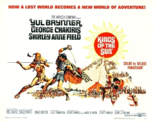 Kings of the Sun, 1963, Yul Brynner, George Chakiris,