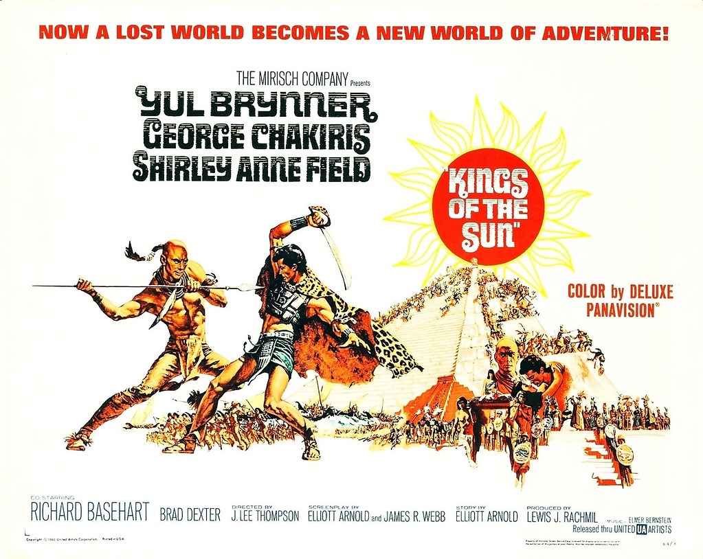 Kings of the Sun, 1963, Yul Brynner, George Chakiris,